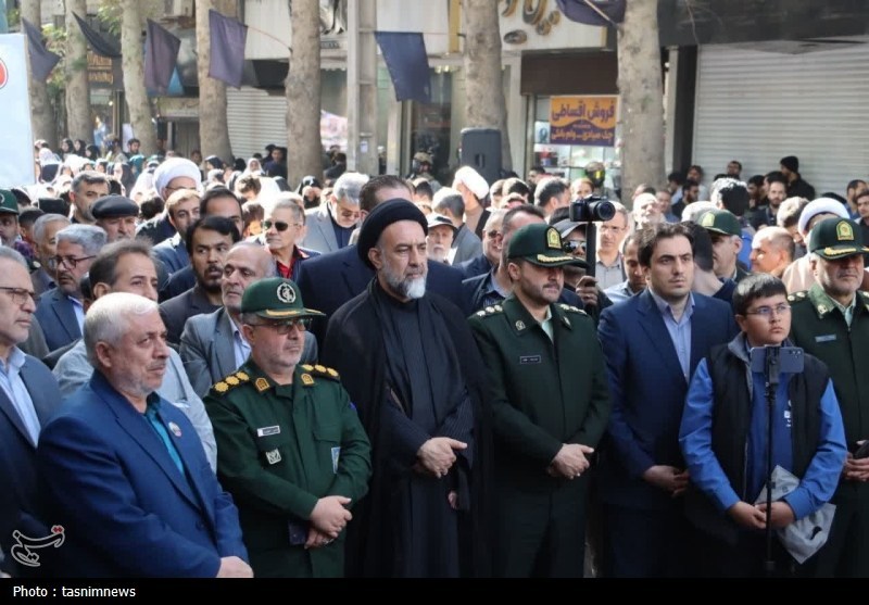 اخبار رباط کریم , راهپیمایی , یوم‌الله 13 آبان , دانش آموزان , اخبار بهارستان , 