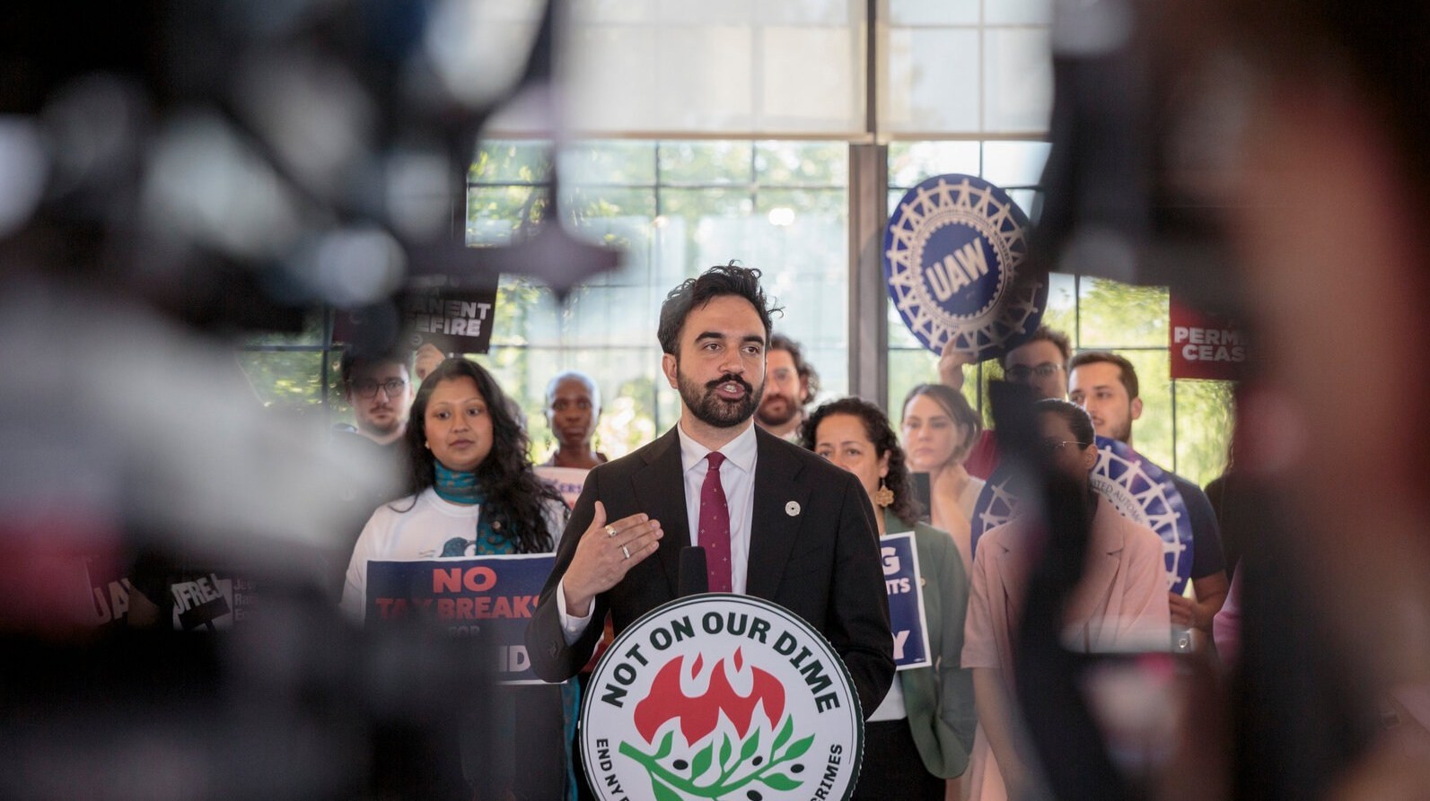 زهران ممداني , ترامب , فلسطين , القضية الفلسطينية , الكيان الإسرائيلي , تل أبيب , غزة , 