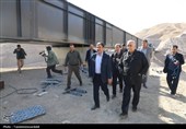بازدید میدانی مسؤولان از گام پایانی پروژه راه‌آهن اردبیل-میانه