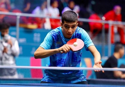 قهرمانی بنیامین فرجی در مسابقات تنیس روی میز قطر