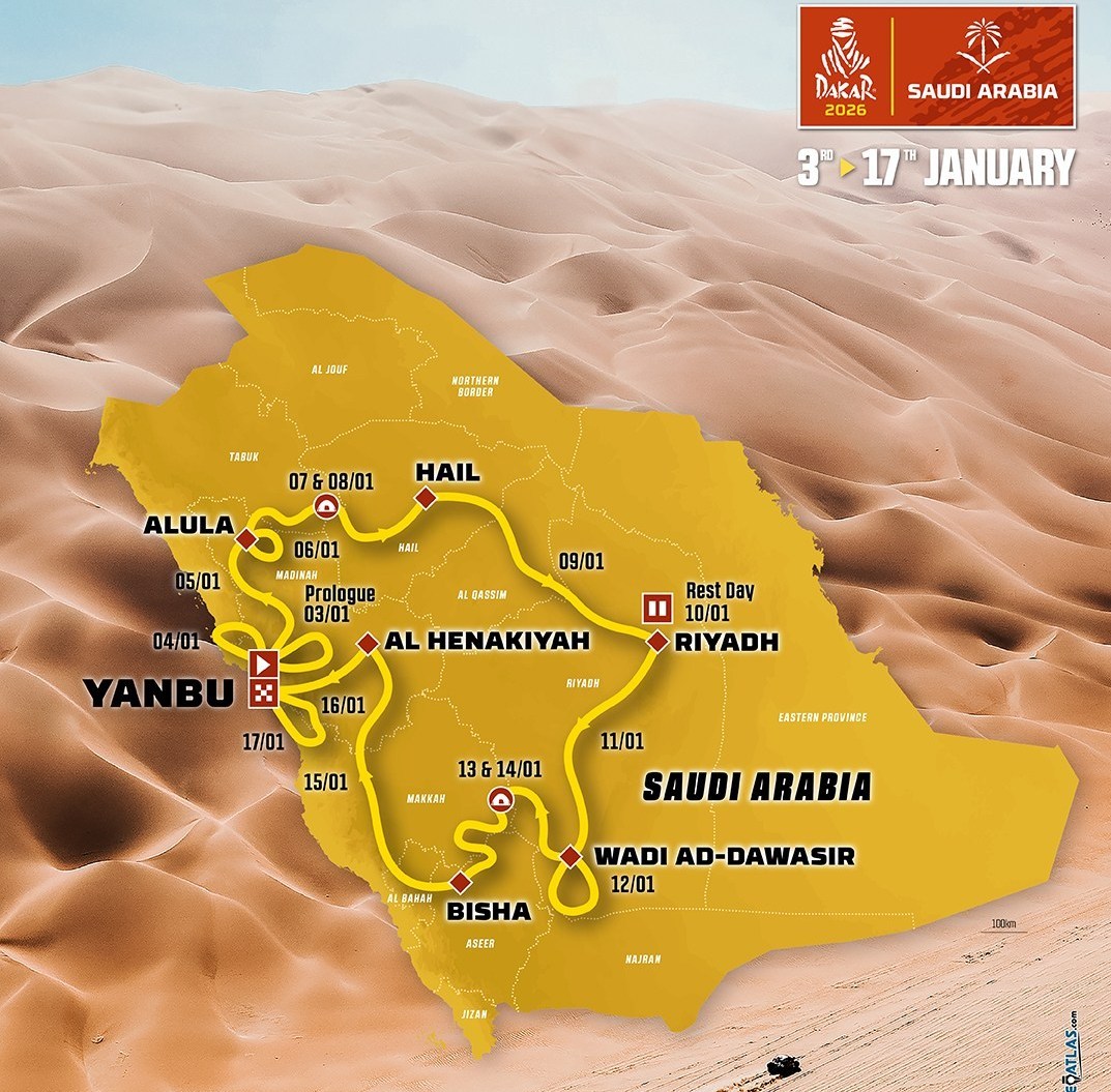 رالی داکار , عربستان سعودی , 