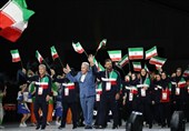 رژه کاروان ایران در افتتاحیه المپیک ناشنوایان