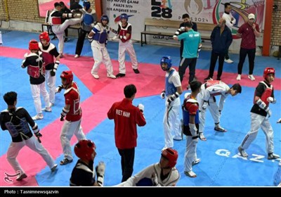 تعجب تکواندوکاران تایوانی از تماشاگران قزوینی/کار مشترک قزوین و تایوان