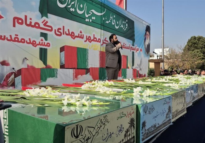 اخبار مشهد , فرودگاه شهید هاشمی‌نژاد , مشهد مقدس , شهدای گمنام , شهادت , خراسان رضوی , اخبار استان خراسان رضوی , تشییع شهدا , مراسم تشییع , 