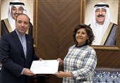 تقدیم پیام کتبی عراقچی به همتای کویتی