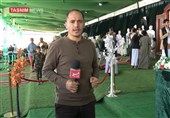 ادای احترام یمنی‌ها به شهدای محور مقاومت با برگزاری نمایشگاه «هفته شهید»