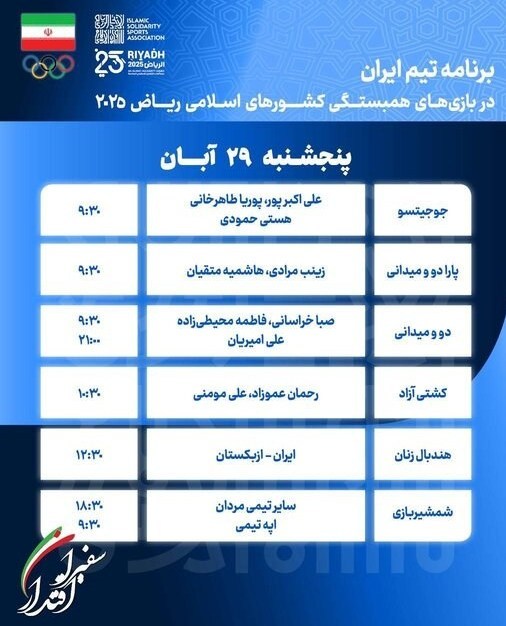 بازی‌های کشورهای اسلامی , هندبال , کشتی , 