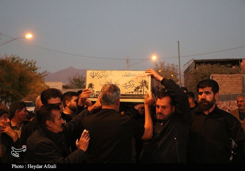 عطر ایثار و شهادت در چرام پیچید