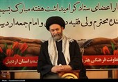 دیدار اعضای ستاد گرامی‌داشت هفته بسیج با آیت‌الله عاملی