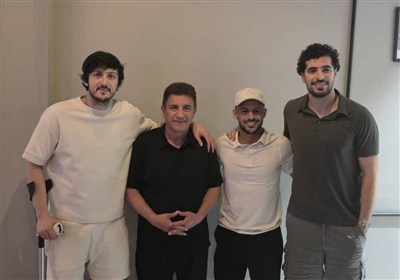 دیدار قلعه‌نویی با 3 لژیونر ایرانی حاضر در لیگ امارات