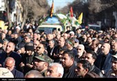 اردبیل در سوگ شهدای گمنام