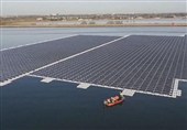 افتتاح همزمان 445 مگاوات نیروگاه خورشیدی با حضور برخط وزیر نیرو