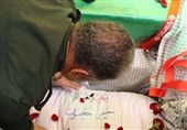 شهیدگمنام عملیات خیبر در آسایشگاه جانبازان مشهد آرام گرفت