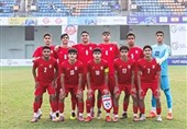 مرحله انتخابی قهرمانی زیر 17 سال آسیا| توقف ایران برابر لبنان