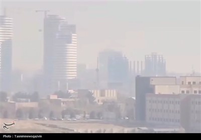 هوای تهران در شرایط ناسالم برای گروه‌های حساس