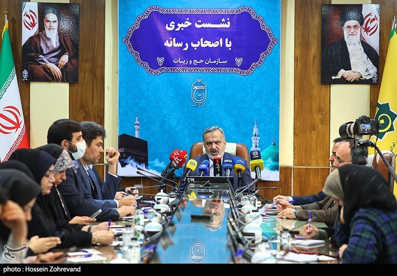 نشست خبری رئیس سازمان حج و زیارت
