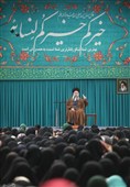 دیدار هزاران نفر از زنان و دختران با رهبر معظم انقلاب