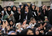 دیدار هزاران نفر از زنان و دختران با رهبر معظم انقلاب