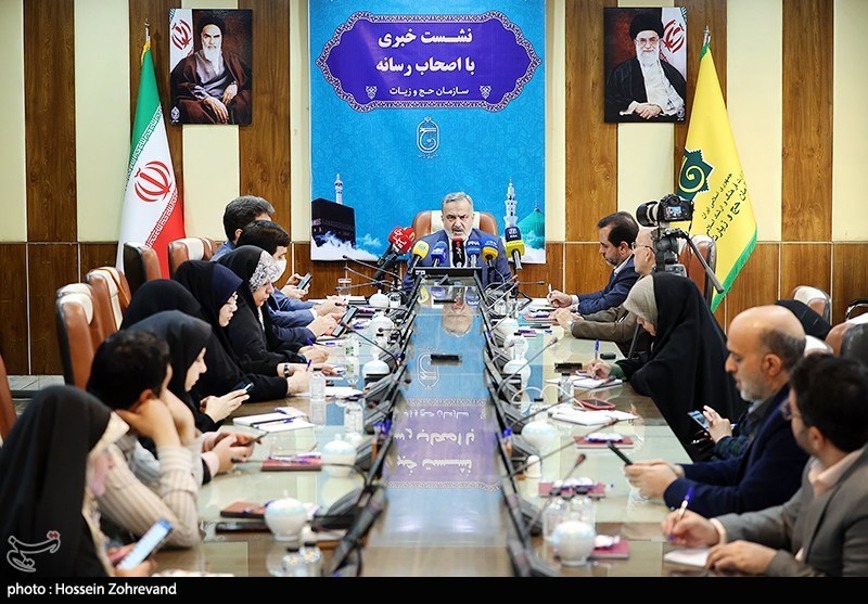نشست خبری رئیس سازمان حج و زیارت
