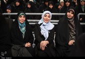 دیدار هزاران نفر از زنان و دختران با رهبر معظم انقلاب