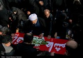 تشییع پیکر فرزند معاون رئیس‌جمهوری در مشهد