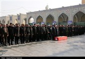 تشییع پیکر فرزند معاون رئیس‌جمهوری در مشهد