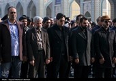 تشییع پیکر فرزند معاون رئیس‌جمهوری در مشهد