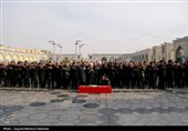 تشییع پیکر فرزند معاون رئیس‌جمهوری در مشهد