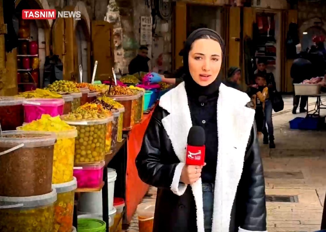 فلسطین , رژیم صهیونیستی (اسرائیل) , کرانه باختری , خبرنگار , فرح ابوعیاش , 