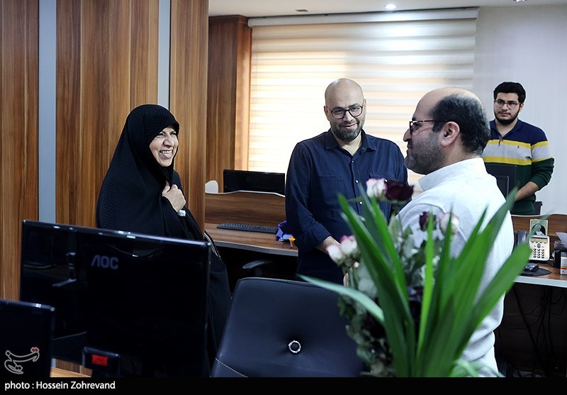 بازدید مرضیه وحید دستجردی، دبیر ستاد ملی جمعیت از تحریریه خبرگزاری تسنیم