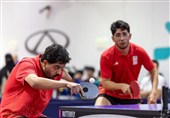 بازی‌های پاراآسیایی جوانان| 3 برنز و یک فینالیست در پاراتنیس روی میز دوبل