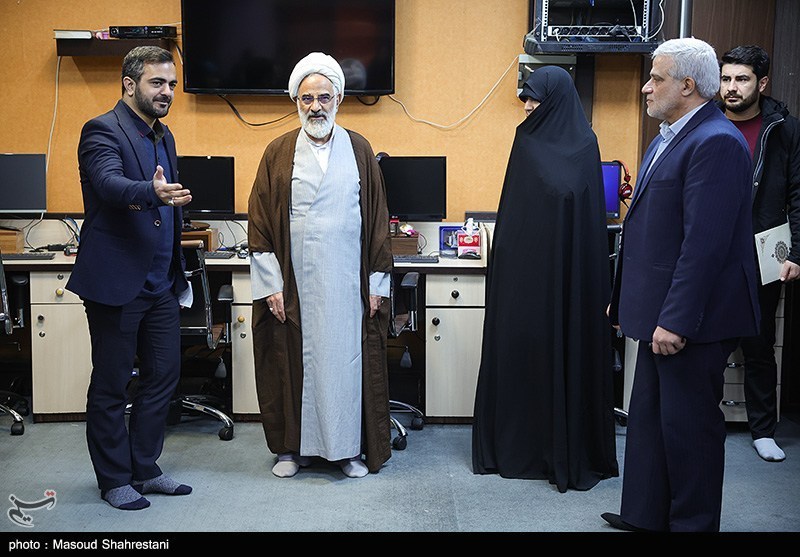 بازدید نماینده ولی فقیه در سپاه پاسداران از خبرگزاری تسنیم