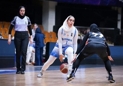 لیگ برتر بسکتبال بانوان| پیروزی گروه بهمن در آبادان