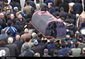 وداع آخر با فرزند دامغان/ پیکر آیت‌الله شاهچراغی در حسن‌آباد آرام گرفت +تصاویر