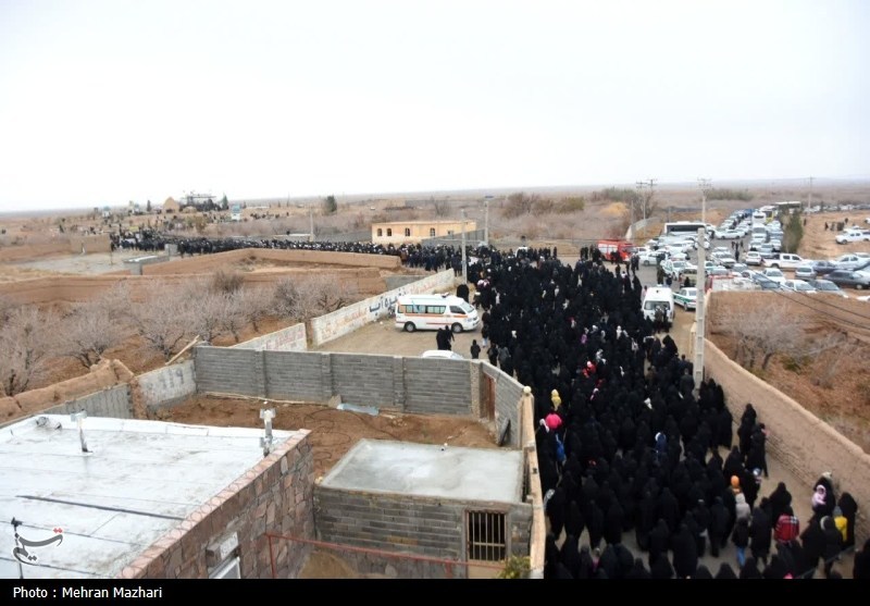 تسنیم , مراسم تشییع , اخبار سمنان , اخبار استان سمنان , اخبار دامغان , 