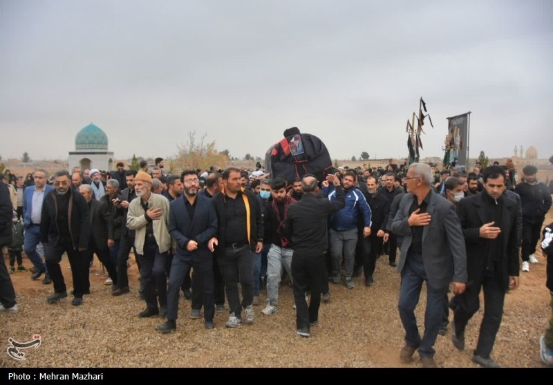 تسنیم , مراسم تشییع , اخبار سمنان , اخبار استان سمنان , اخبار دامغان , 