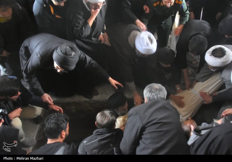 تسنیم , مراسم تشییع , اخبار سمنان , اخبار استان سمنان , اخبار دامغان , 