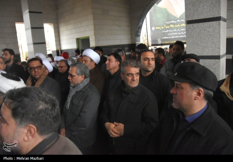 تسنیم , مراسم تشییع , اخبار سمنان , اخبار استان سمنان , اخبار دامغان , 