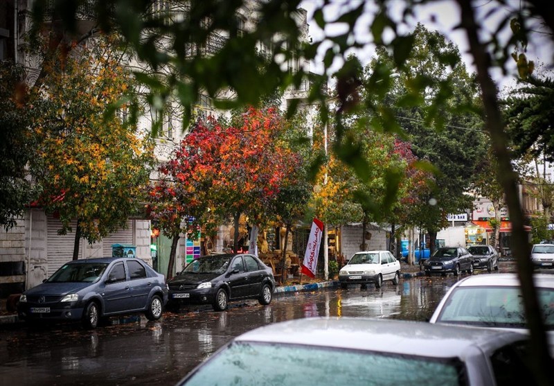 بارش تابستانی، بندرانزلی را غرق در طراوت و شادابی کرد