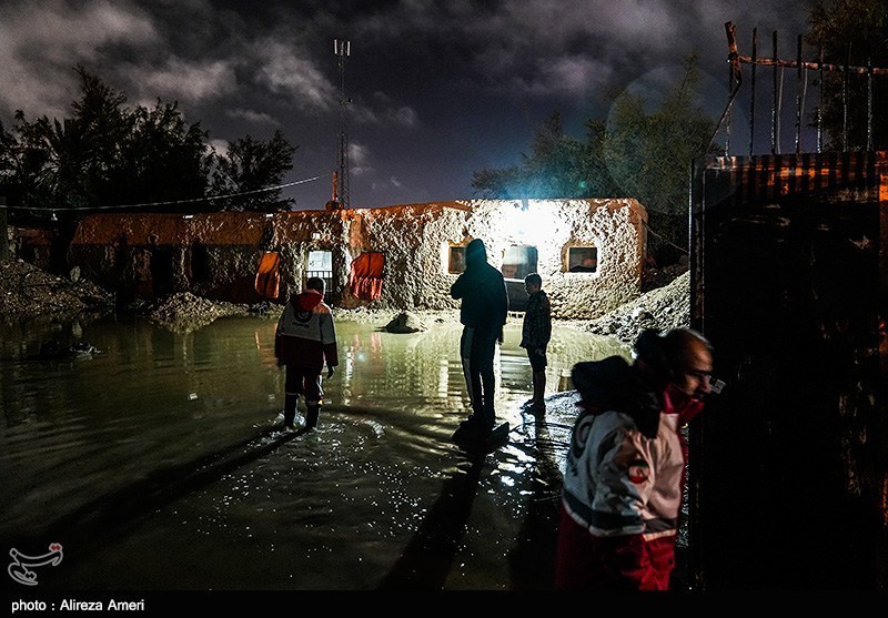 بارش شدید باران در کهگیلویه