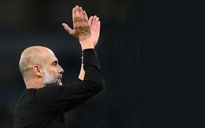 پپ گواردیولا و تیم منچسترسیتی