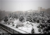 Снегопад в Хамедане