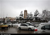 Снегопад в Хамедане