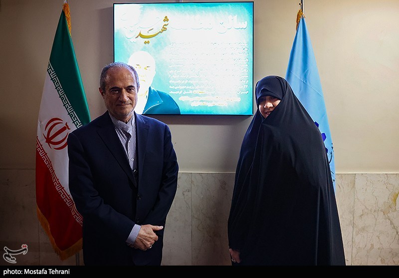 افتتاحیه کتابخانه شهید سلامی در  دانشکاه علم و صنعت