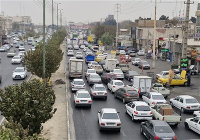 ترافیک روان در معابر تهران