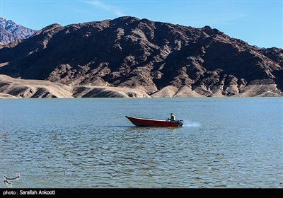 آبگیری سد جیرفت پس از بارش های اخیر