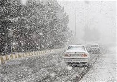کولاک برف اردبیل را در برمی‌گیرد