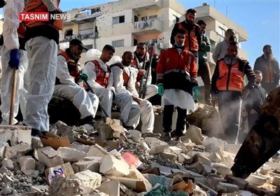 عملیات تیم نجات غزه برای یافتن پیکر 117 شهید یک خانواده فلسطینی