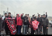 هواداران تراکتور زودتر از قزوینی‌ها در استادیوم سردار آزادگان