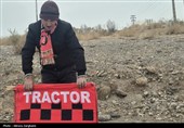 هواداران تراکتور زودتر از قزوینی‌ها در استادیوم سردار آزادگان